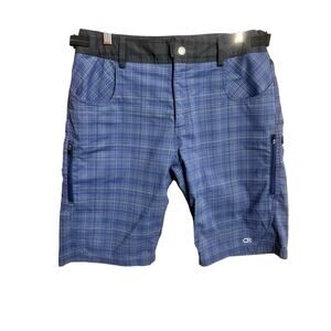 CR Club Ride | Shorts | Mens L Blue Black Polyester Spandex Bike Cycle